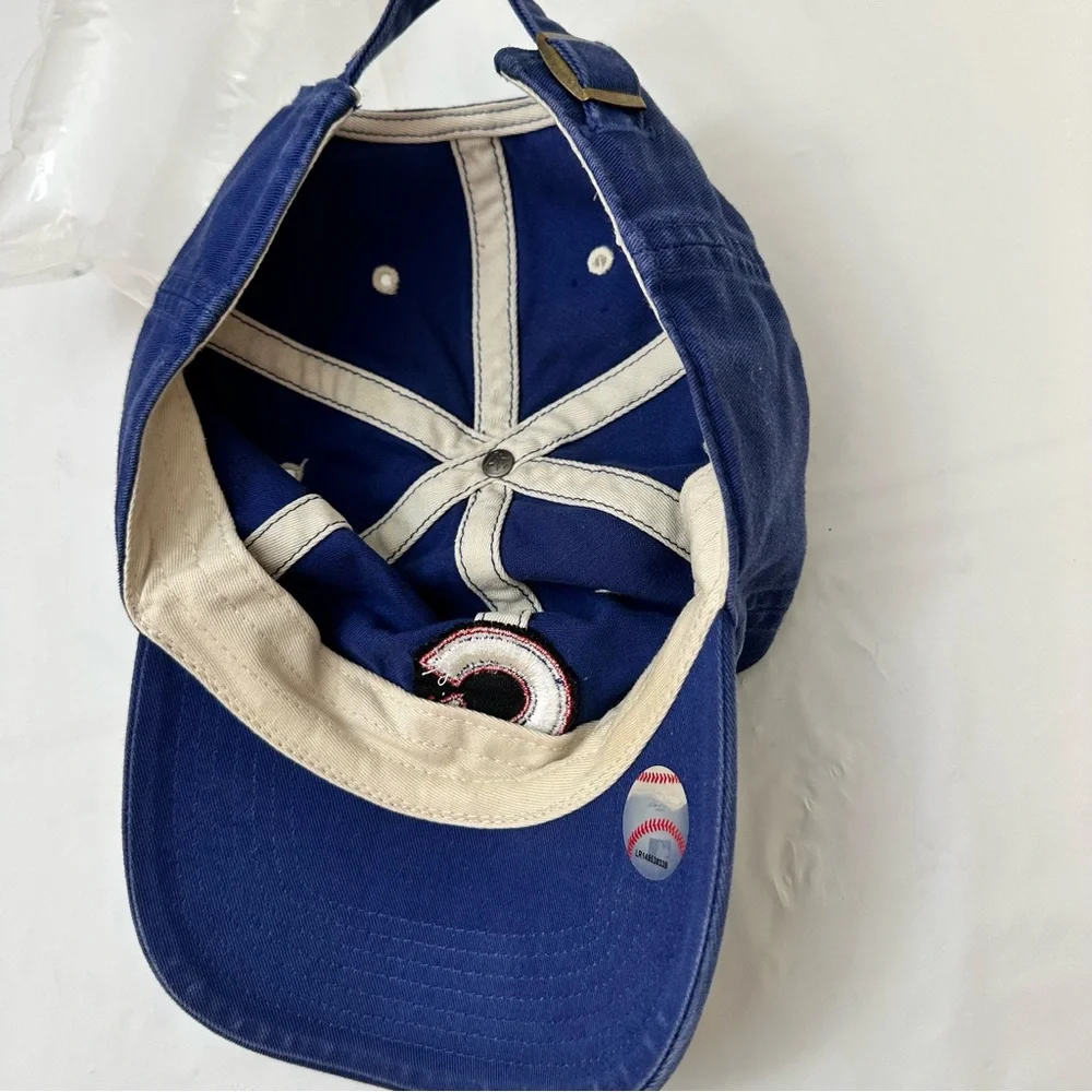 Chicago Cubs MLB Baseball Hat Cap Blue‎ Embroidered Logo Adjustable